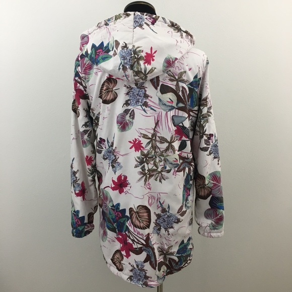 Faux Fur & Hooded Zipper Jacket - Picture 9 of 10